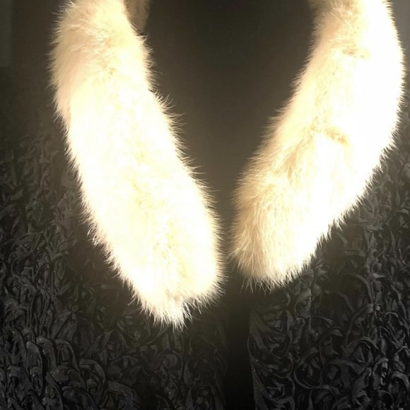 Vintage Pam Stewart Mohair Fox Collar Jacket - Picture 3 of 6